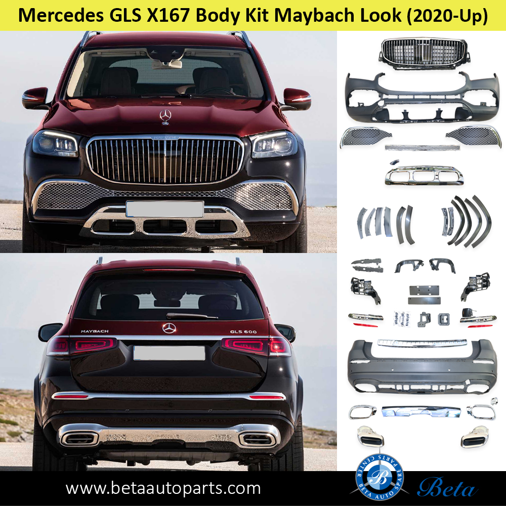 betaautoparts's tweet photo. GLS Maybach Kit is here for X167 2020-Up models. 

🤝 WhatsApp +971 58 102 9490
🛒 https://t.co/taaEiKLIWS
🚚 worldwide Shipping

#mercedes #mercedesparts #mercedestuning #mercedesclub #gls #glsclass #mercedesgls #x167 #maybach #maybachgls #glsmaybach #bodykit #carparts https://t.co/NqNEK3ilAw