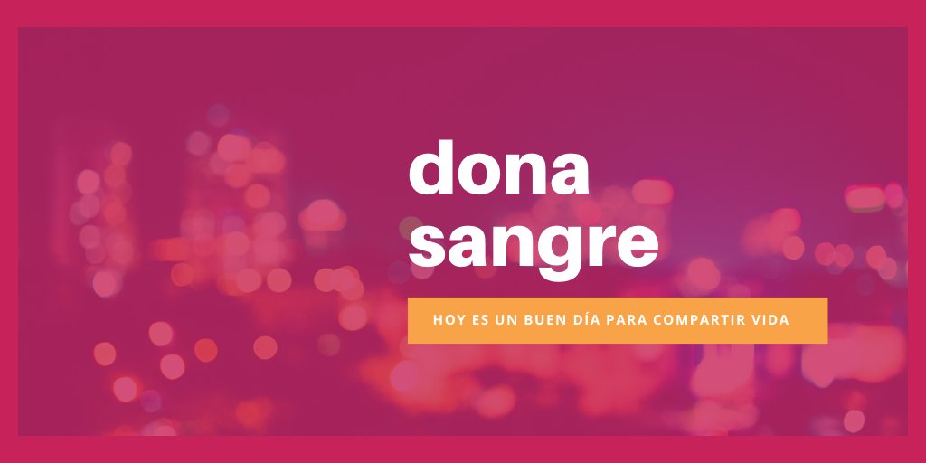 💉Las transfusiones de sangre son necesarias para atender muchas emergencias🆘: 
🚗accidentes de tráfico
👶partos complicados 
👩‍⚕️intervenciones quirúrgicas
La caducidad ⬇️ de los componentes sanguíneos hace que todos los días se necesiten donaciones de sangre 💉💪 #DonaSangre