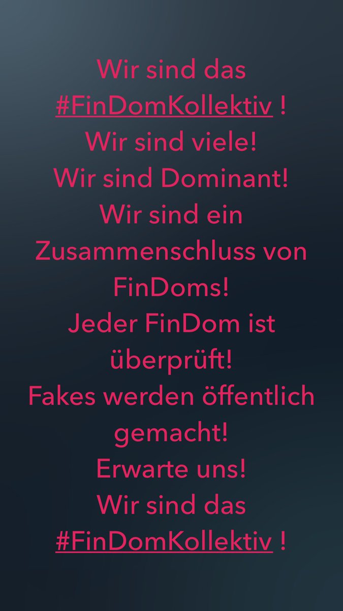 S_Fuenkchen's tweet photo. Wir sind das #FinDomKollektiv !

Beitritt nur mit #FakeCheck 

#MissFünkchen
#geldherrin #herrin #sklave #sklaven #slave #geldsklave #geldsklaven #moneypig #paypig #zahlschwein #cashpig #fetisch #femdom #findom #moneydom #moneyqueen #cashandgo @find0m https://t.co/e9J1Kzx9yz
