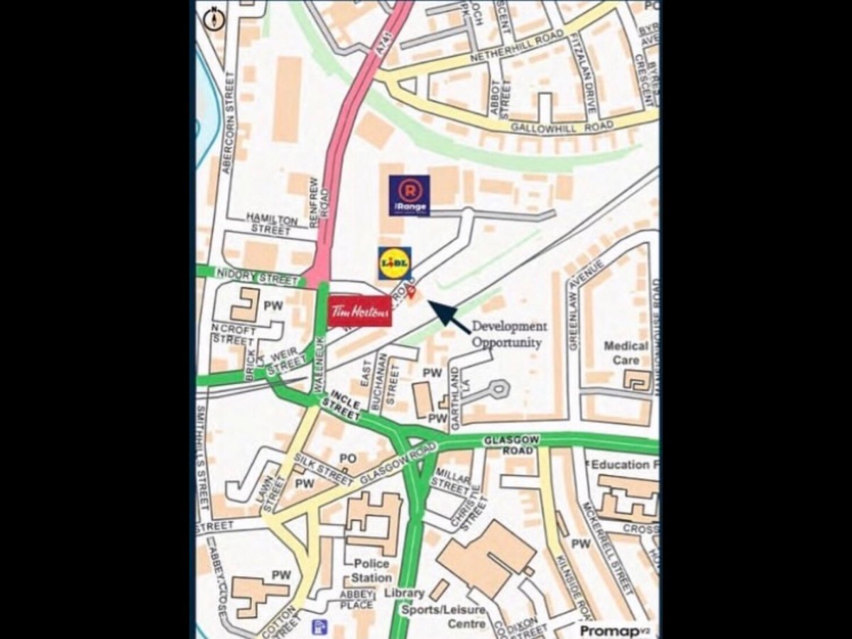 Development site FOR SALE / LEASE

Our 0.4acre site at Wallneuk Road in Paisley is now available to the market for lease or sale.

For further details and viewings call our office on 01292 291022, email at gav@woodpropertygroup.co.uk or DM me.