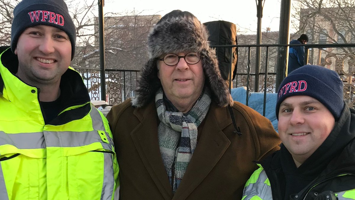 Woodstock Career Firefighters (@iaff4813) on Twitter photo That's right woodchuck chuckers....it's THAT day. Here is our very own Lt. Vizanko and FF/PM Heideman with Ned Ryerson himself (<a href="/Tobolowsky/">Stephen Tobolowsky</a>, back in 2019) That's right woodchuck chuckers....it's THAT day. Here is our very own Lt. Vizanko and FF/PM Heideman with Ned Ryerson himself (<a href="/Tobolowsky/">Stephen Tobolowsky</a>, back in 2019)