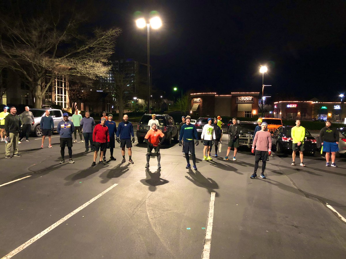 F3Sob's tweet photo. 15 for Tagalong #bootcamp at Bagpipe and 7+ runners at Swift. A dose of the gloom every day keeps the #zoom fatigue away! #tuesdaymotivations #fitness #f3 #workout #getoutside https://t.co/PjugLONRUU