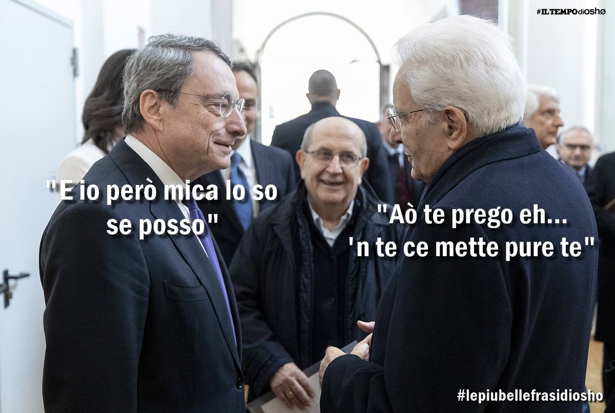 lefrasidiosho's tweet photo. Trattativa in salita, avanza #Draghi https://t.co/jL92plgW2z