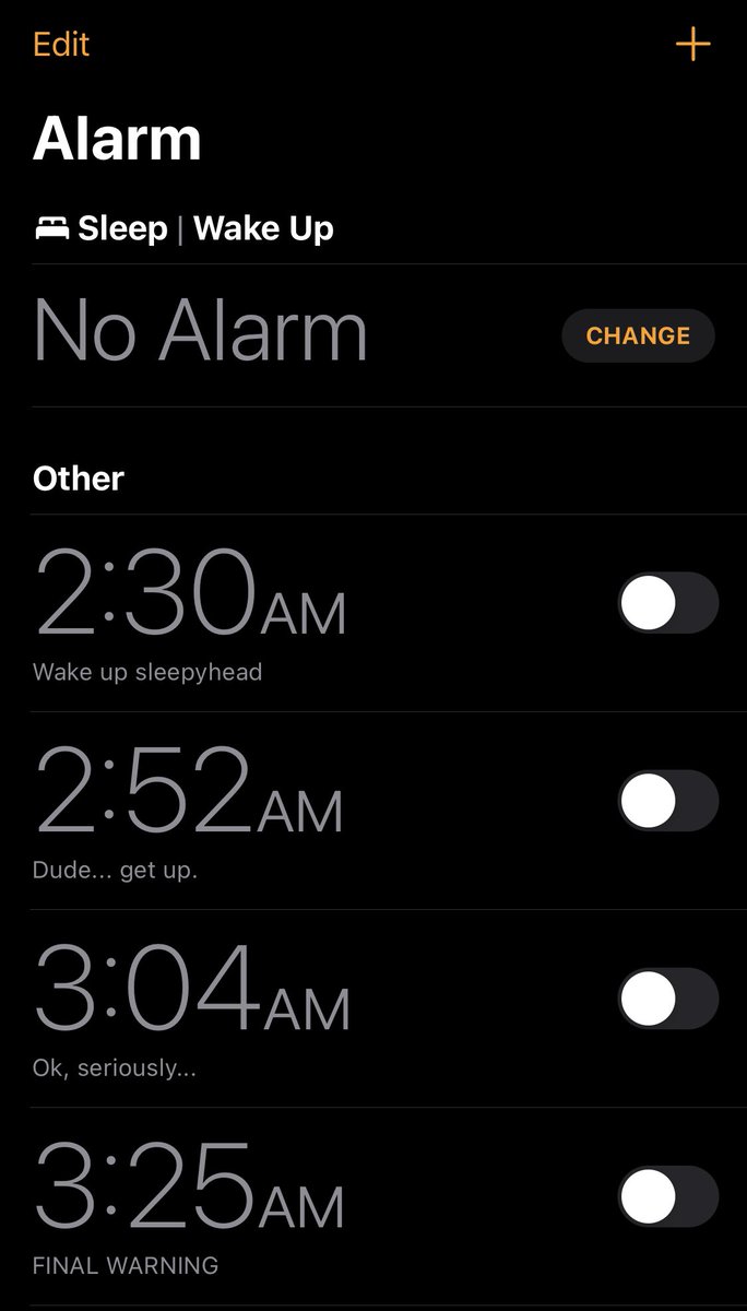 MarcIstook's tweet photo. @News8Daybreak My backup alarms have backup alarms. 
#iamup #butbarely https://t.co/9TVsbLthFg