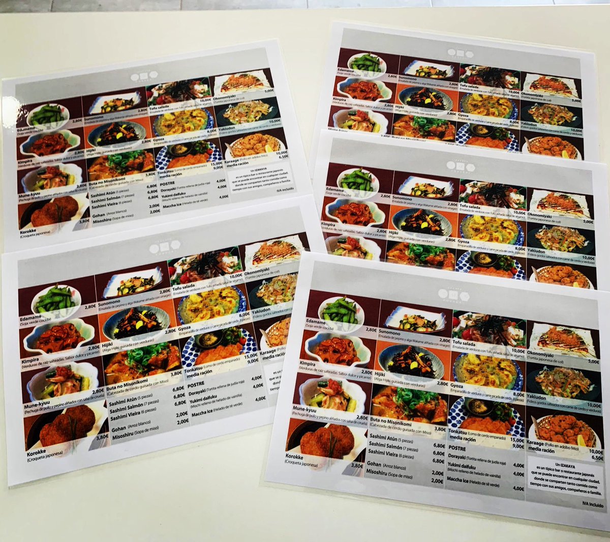 CopiPrincipe's tweet photo. El primer #izakaya de Granada renueva carta, y en #copisteriaprincipe hemos tenido el gusto de hacérselas. 

¡Si tienes un bar y necesitas actualizar tu carta Ponte en contacto con nosotros!

#hosteleria #restaurantejapones #cocinajaponesa #cartarestaurante https://t.co/xIA0yxiZov
