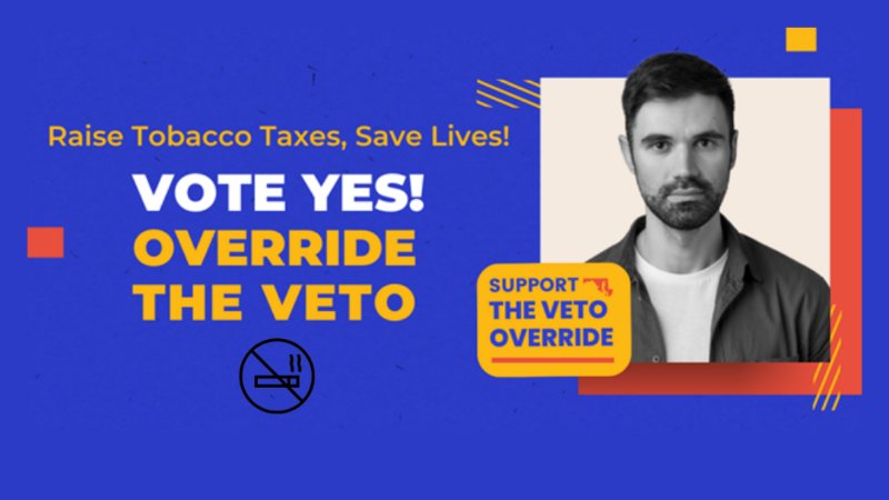 ACSCAN_MD's tweet photo. The tobacco tax increase passed by #MDGA21 last year raises state revenue, reduces health care costs, and saves lives. Lawmakers can save thousands of lives across MD by overturning the governor’s veto and increasing. #MDCancerActionWeek https://t.co/1RleUjwXKx