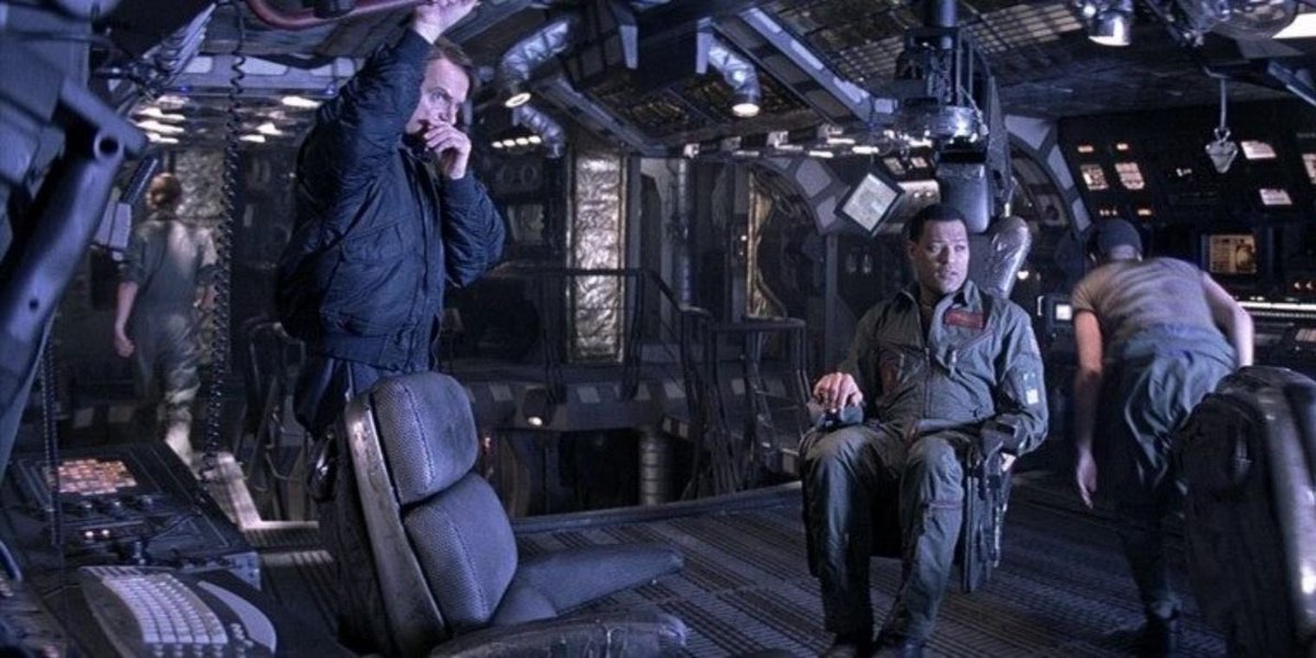 33. EVENT HORIZON (1997)With great cast, that includes Laurence Fishburne and Sam Neill, this film is essentially The Shining meets Hellraiser, in space. Blending psychological isolation horror, hell itself, and gore, this film is a perfect storm of evil horrors. #Horror365