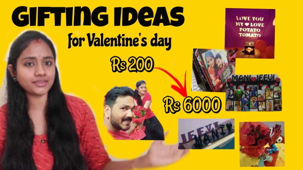 yoshna_s's tweet photo. https://t.co/VAXWovFhlh

Budget gifting ideas | Valentine's day gift ideas| My Experience and Review
#ValentinesDay #valentinesdaygift #valentinesday2021 #Valentines #valentinegift https://t.co/F76r0F2oGL