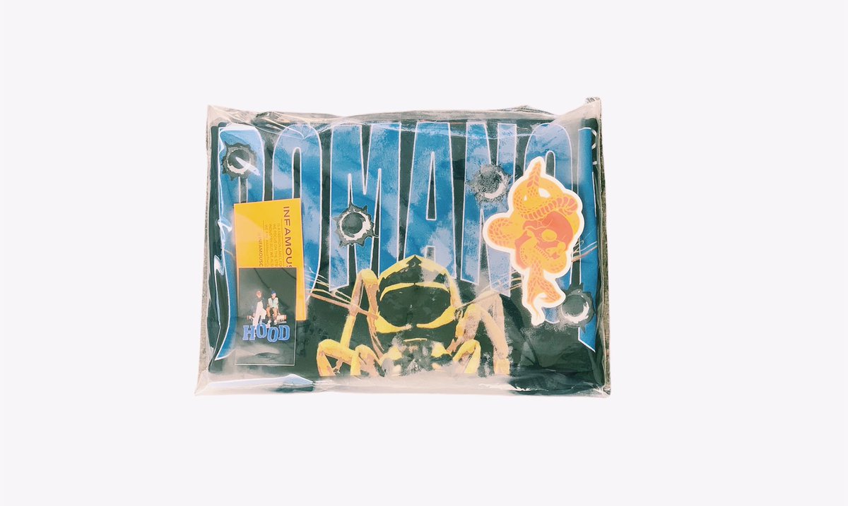 No Time For Romance Tee🐝 available now! 
Limited item. NO RESTOCK🚫 so buy now or regret later🤷🏻‍♂️

🚨Tee info👇🏻
•Package includes free waterproof stickers
•Soft washed garment dyed fabric
•Set-in sleeves
•Double-needle stitching

infamousclubshop.com/products/no-ti…