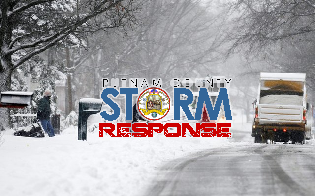 MaryEllenOdell's tweet photo. All non-essential Putnam County Government Offices closed today.  Putnam County Moves, our public transportation system is closed. No senior lunches or home meal deliveries. The roads are dangerous. Stay home, let the highway crews do their jobs safely. https://t.co/b44PyXEnrv
