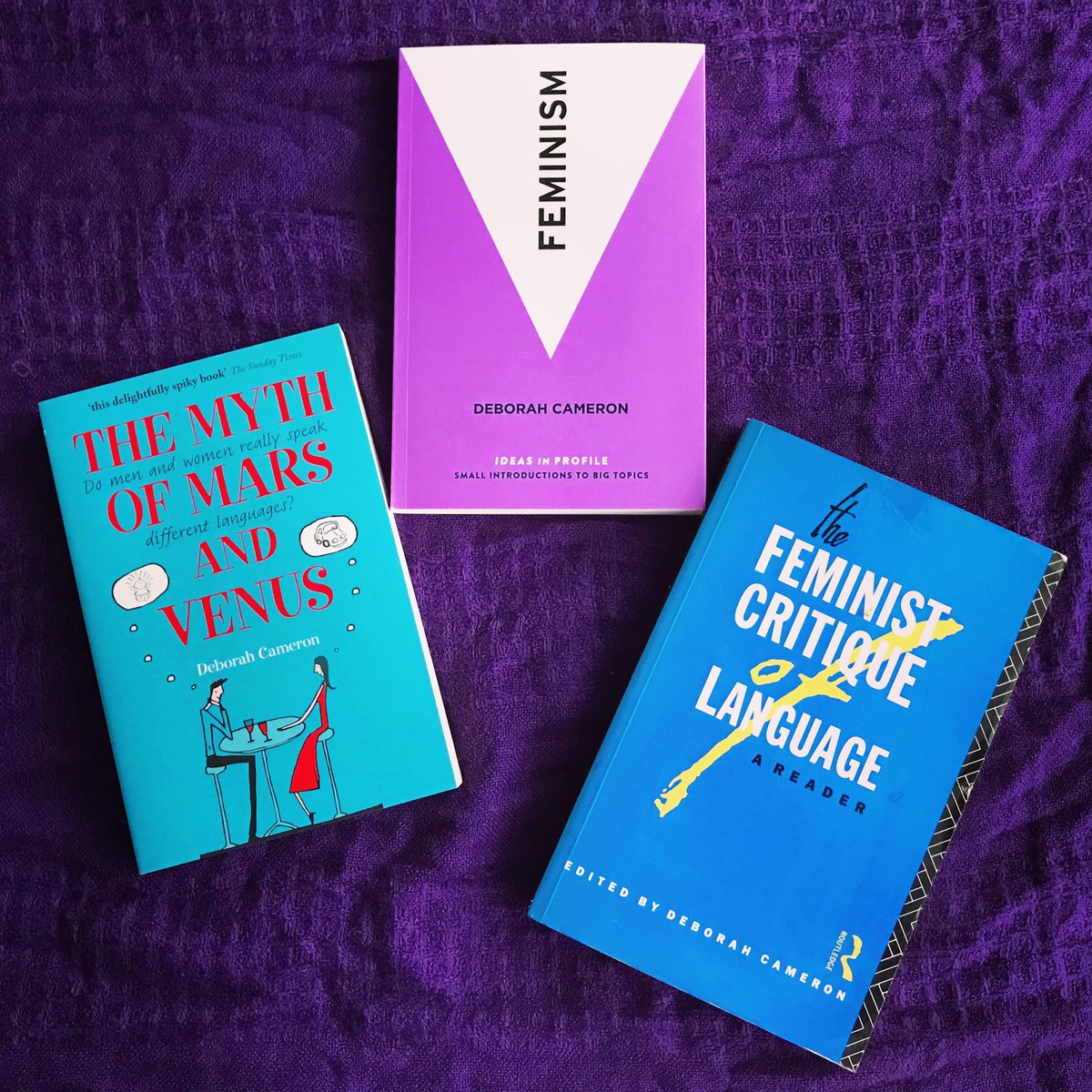  The Myth of Mars & Venus Feminism The Feminist Critique of Language @wordspinster is a feminist linguist whose analysis of the relationship between words and power will blow your mind. I always find her perspective uplifting. #OurFeministLibrary