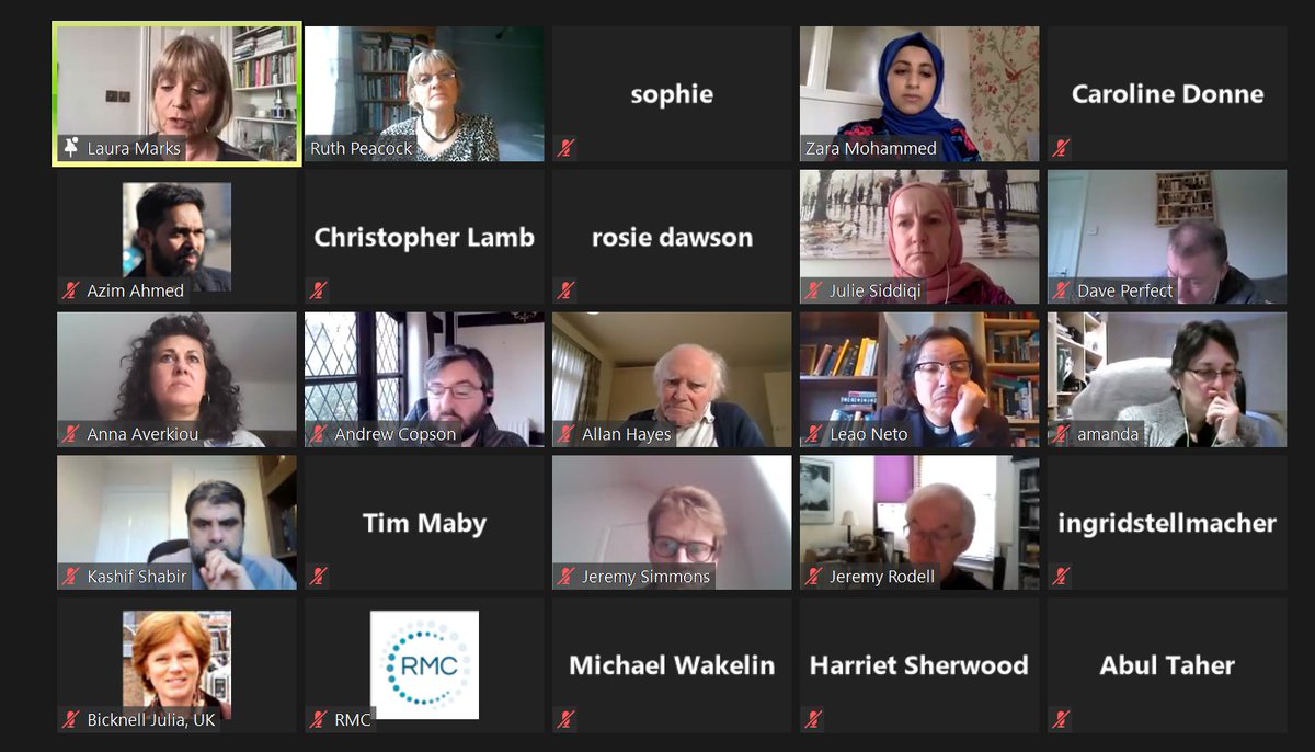 Laura Marks asks about the relationship between  @MuslimCouncil and the Jewish community - 'is there anything more specific you're doing on antisemitism?'  @Laura_E_Marks