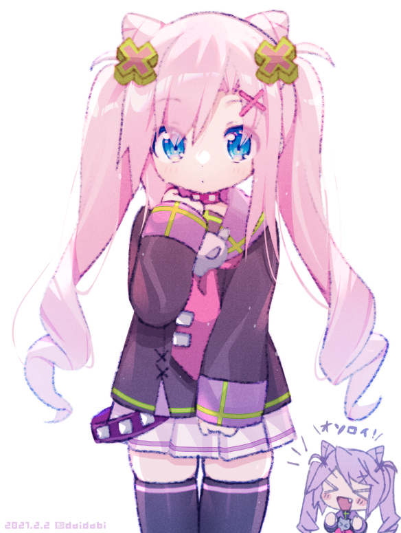 (×`ヮ'×)ノ< #ツインテールの日 だから!エルもツインテールになろ-!! 