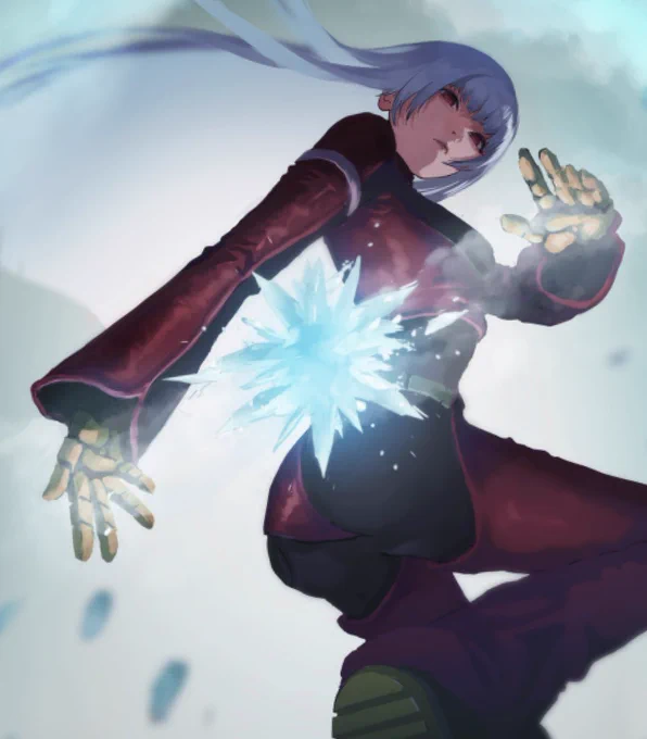 クーラ
#格ゲーキャラ描こうぜ 
#クーラダイアモンド
#KOF
#SNK 