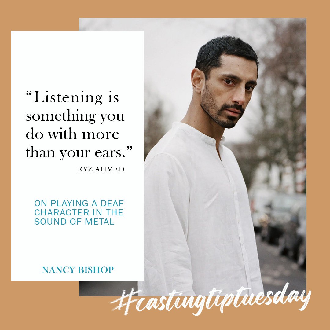 NancyBishopCast's tweet image. #castingtiptuesday with Ryz Ahmed 

#nancybishopcasting #castingtips #actorslife🎬 #actorsaccess