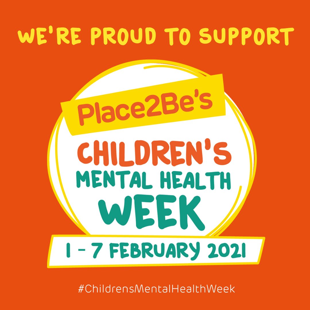 1 in 6 children and young people have a diagnosable #mentalhealth condition. This week we are supporting <a href="/Place2Be/">Place2Be</a>’s #ChildrensMentalHealthWeek raising awareness of the importance of children and young people’s mental health. Learn more : childrensmentalhealthweek.org.uk