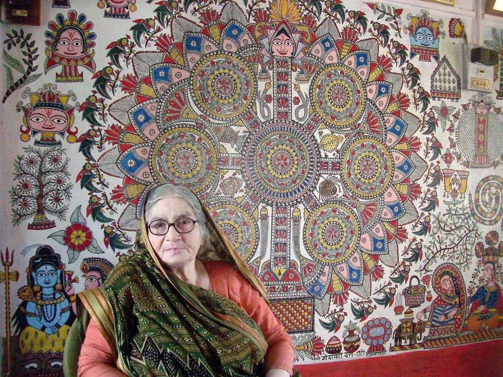 rajpadma's tweet photo. मिथिला चित्रकला मे लिखल कोहबर #Mithila #Kohbar #MithilaPainting https://t.co/okBQsgvUBI