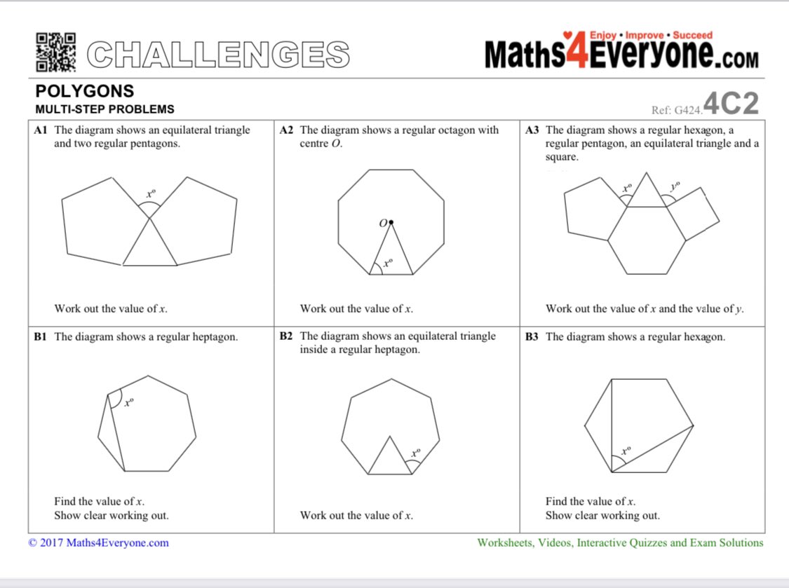 Maths4everyone Polygons Maths4everyone