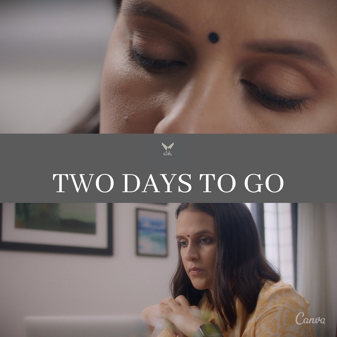 Just TWO DAYS till you can all watch our labour of love - #StepOut on @disneyplushotstar featuring the lovely @nehadhupia - can't wait for 4th February!

@nehadhupia 
@disneyplushotstar 

#biggirlproductions #newproject #newfilm #mentalhealth #StepOut #comingsoon #disneyhotstar