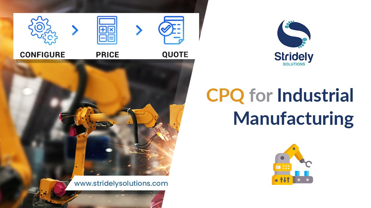 stridelysol's tweet photo. The guide on CPQ for #industrialmanufacturing - Restructuring Customer Experiences - https://t.co/QsgF20L4OM
#StridelySolutions #CPQ #OracleCPQ #Salesforce #CRM #Sales #QuoteGeneration #ManufacturingIndustry #SalesforceCPQ #CloudNative #Manufacturing #UnitedStates #Kenya #USA https://t.co/lUEIQIkKdT