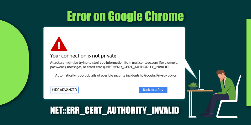 Fix NET::ERR_CERT_AUTHORITY_INVALID Error on Google Chrome

Fix Error in Chrome Now:- wildcardsslcertificate.com/neterr_cert_au…

#error  #chromeerror #Fixerror #wildcardsslcertificate #wildcardssl #websecurity