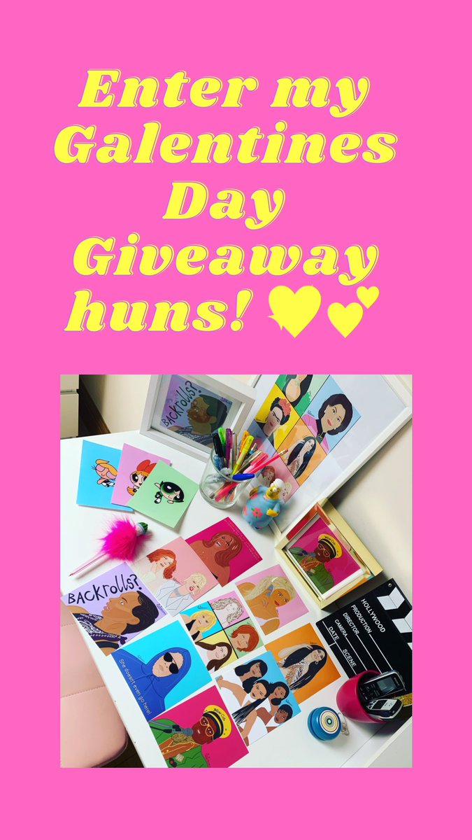 Head over to my IG (<a href="/roybitchenstein/">Roy Bitchen$tein | #NFT #ethereum #nonfungible</a>) and check out my Galentines Day giveaway huns 💞💞💞 #giveaway #galentinesday #supportartists #contest #artistsontwitter