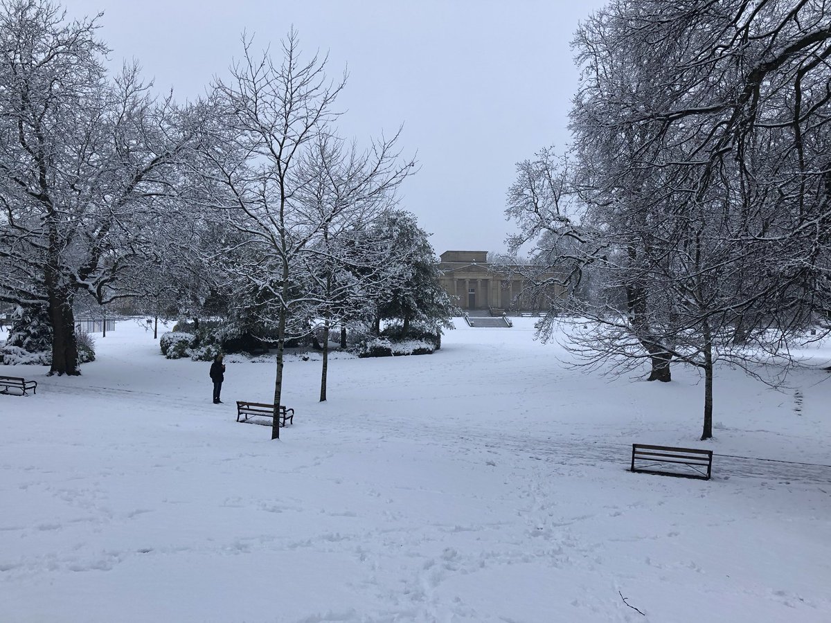 Such a beautiful park in the snow  &ndash; bei  Weston Park