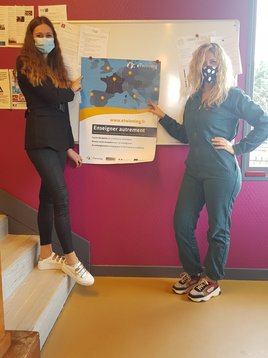VegaJuana4's tweet photo. E twinning at LEGTA François Rabelais, St Chely d’Apcher https://t.co/ij8LstVM3A