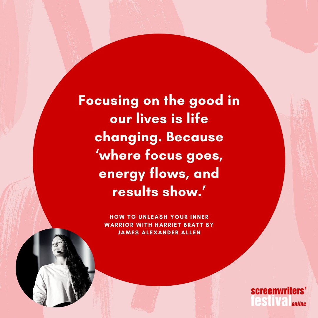 londonswf's tweet photo. How do you unleash the inner warrior within and power you through writing? Read about the sessions with Harriet Bratt from last festival here: https://t.co/Y6rdn9Tpty. We bet you will be inspired! 😉 🌟
#lsf365 #LSFonline #londonscreenwritersfestival https://t.co/eFEFkBa9ZD