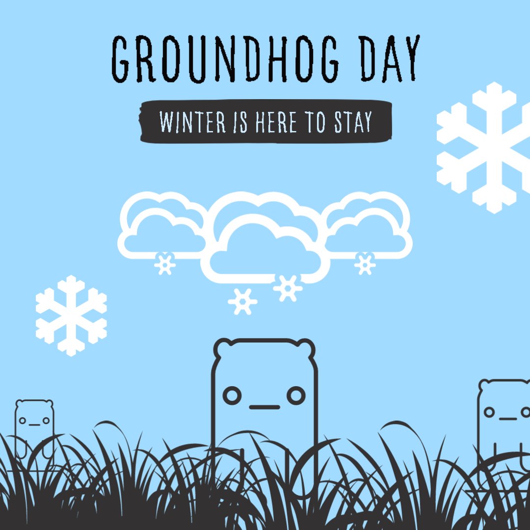 wsjaycees's tweet photo. Have you heard the news punxsutawney phil has made his forecast , 6 more weeks of winter! 

#forecast #groundhogday #punxsutawneyphil #6moreweeksofwinter https://t.co/VpLM1eAoCQ