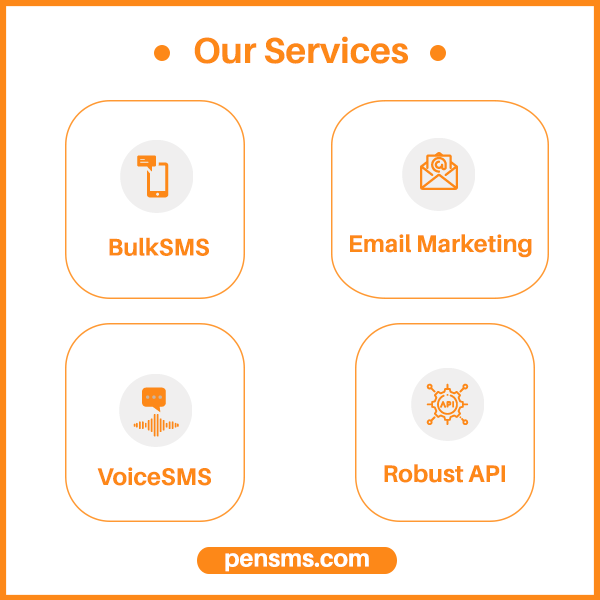 pensmsdotcom's tweet photo. In need of any of our services? we are here to serve you better. call us today!
#HappyNewMonth #BulkSMS #VoiceSMS #mobilemarketing #PenSMS https://t.co/Hapma34tg2