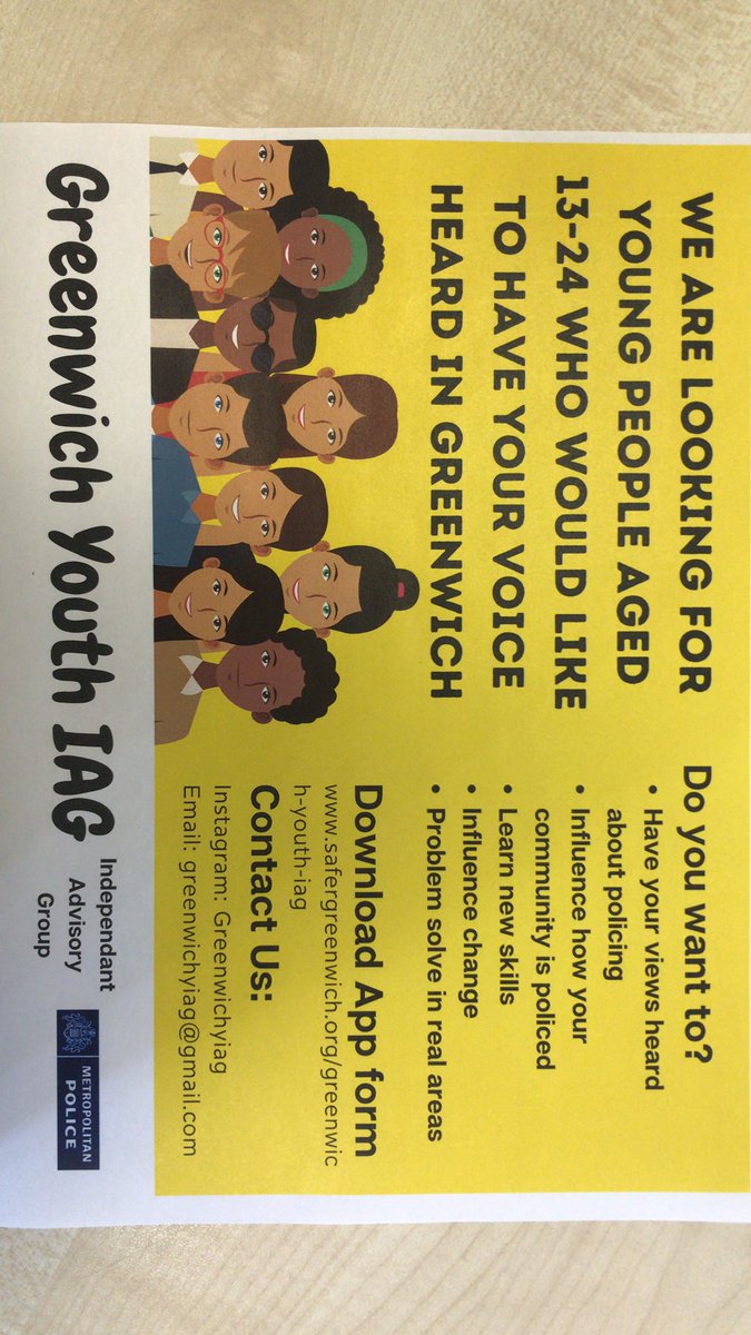 Calling on young people to get involved, share your views, make positive changes @averyhill_youth @HawksmoorYouth @CllrLindaBird @YoungGreenwich @MPSElthamSouth @ThisisEltham @CACT_SAP @FSD_CACT @CACT_EDI @OxleasCYPGren @ElthamNigel @DanLThorpe #changeforthebetter