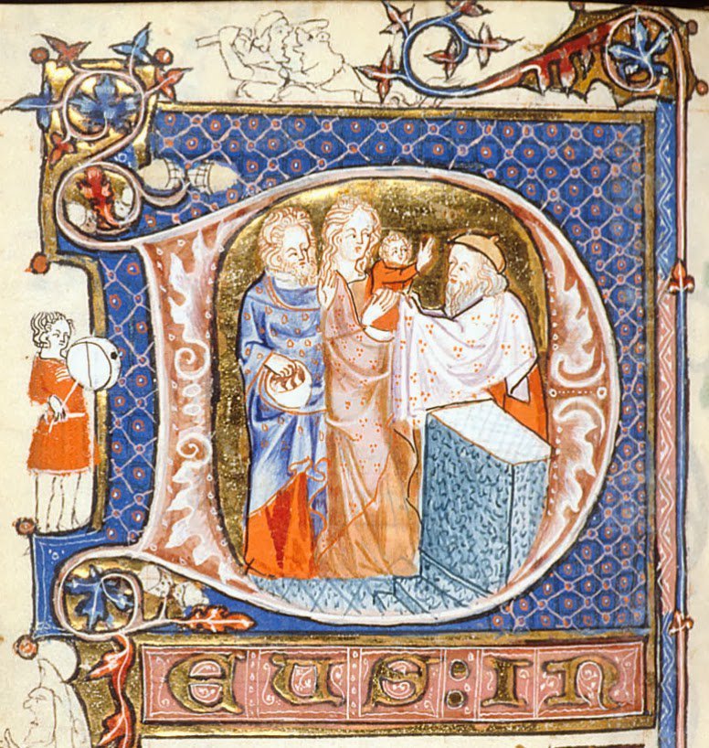 'Now let me dye, Lorde, and hence pace,For I, thi servaunt in this place,Have seen my Savyour dere.'A medieval play of the Presentation in the Temple, in which poverty, patience and frail old age encounter a light hidden from the eyes of the powerful  https://aclerkofoxford.blogspot.com/2017/02/all-hail-lantern-of-light.html