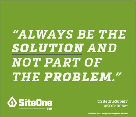 RT <a href="/PatJonesTweets/">Pat Jones</a>: Golf’s response to the pandemic made it clear that, as always, superintendents are the industry’s go-to problem solvers. Be like the Marines: Improvise, adapt and overcome. 

Join us tomorrow to help assistants learn that and more. #S…