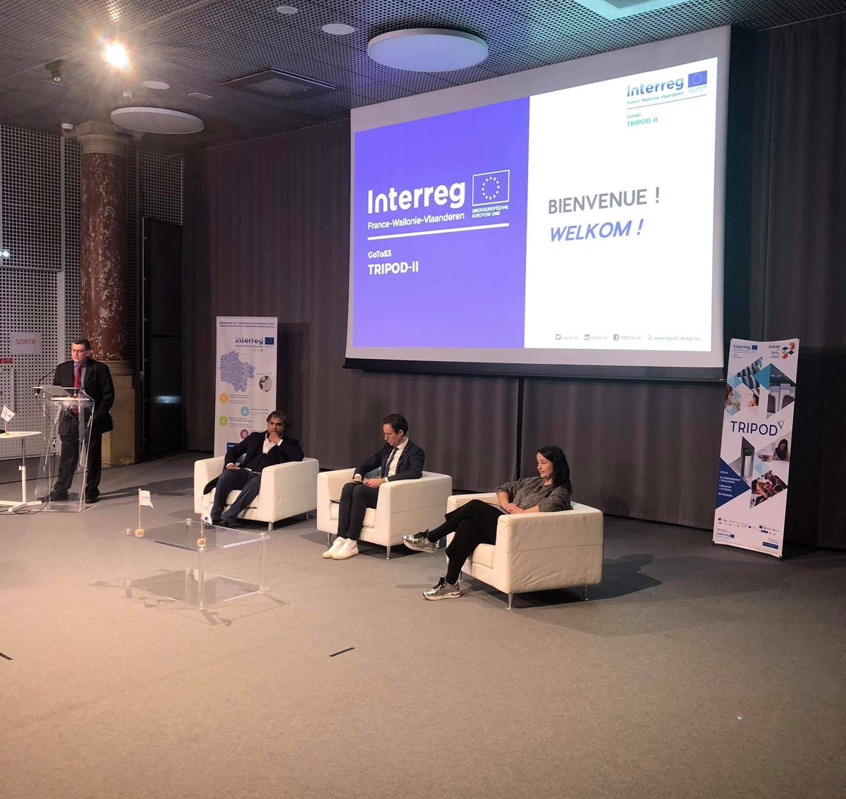 [DESIGN FUSION]
NIEUWSBRIEF
14u - 15u
Live

De dag wordt voortgezet met de TRIPOD-persconferentie 'Design en grensoverschrijdendheid, twee instrumenten voor differentiatie'.

#DesignFusion #Tripod #design #collaboration #partners #france #belgium @CCIGrandLille <a href="/InterregFWVL/">Interreg FWVL</a>