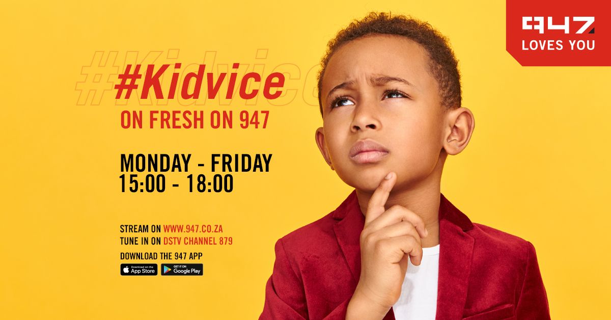947's tweet photo. #Kidvice: Parents, get your kids involved🚸
It's one of our favourite segments on the show because nobody tells it as straight as the kids 👩🏽🍼
Tune in for the daily scenario and listen as YOUR kids help solve some of our adult problems 📢
📲 Voice Notes to073 579 3445 https://t.co/niVFInPtXU
