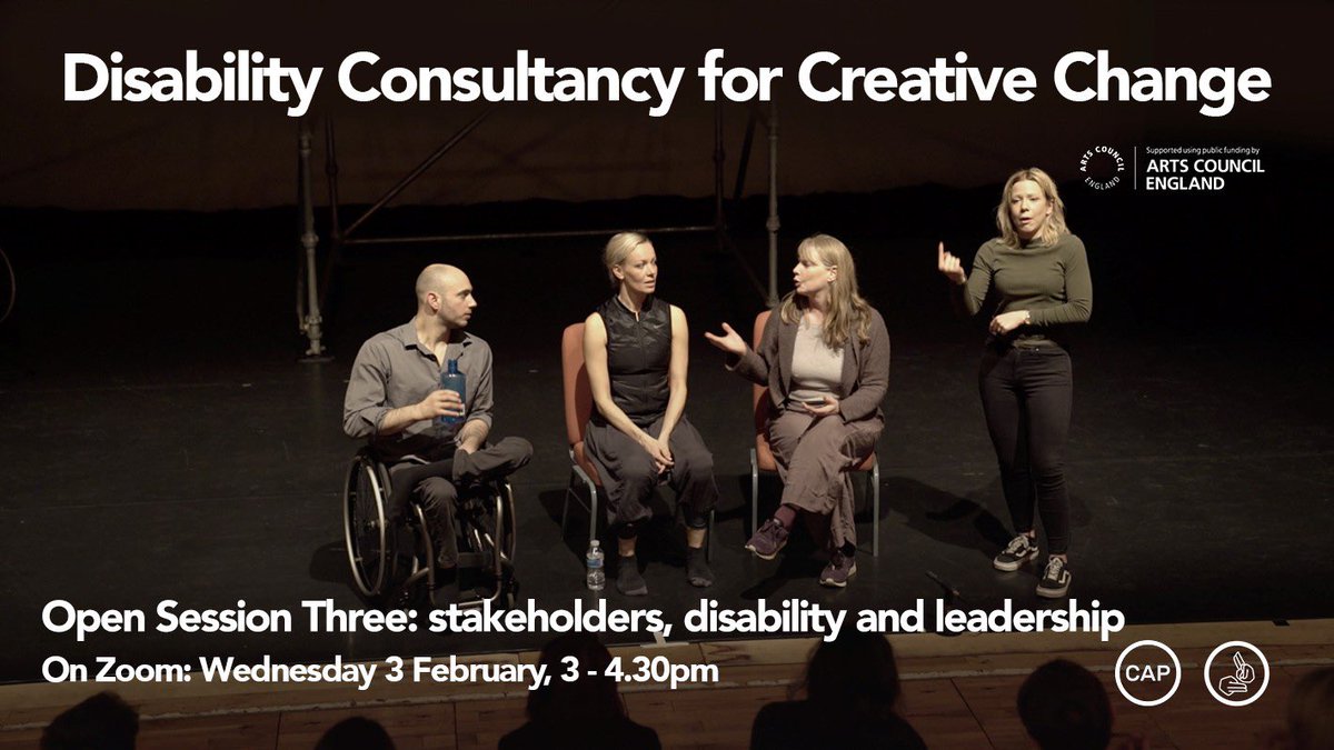 MetalLiverpool's tweet photo. Tomorrow is the final #DC4CC open session: stakeholders, disability and leadership, to help reshape the future for D/deaf and disabled professionals in the performance sector. BSL interpreter and captions available. https://t.co/wXPOh6afpM