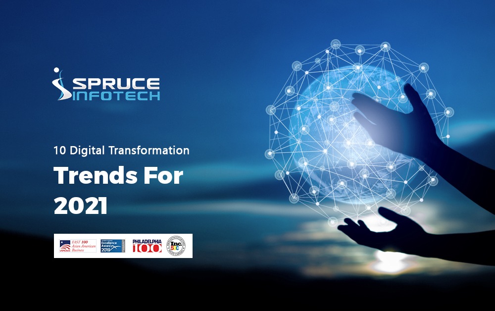spruceinfotech's tweet image. Here are the top ten digital transformation trends for 2021. 

Read for more details : bit.ly/2LSeuE0

#digitaltransformation #2021tech #ai #cloud #tech #spruceinfotech #itstaffing #usit #techtrends #updates #techbuz #workhacks  #growth #spruceinfotech #worklife #tech