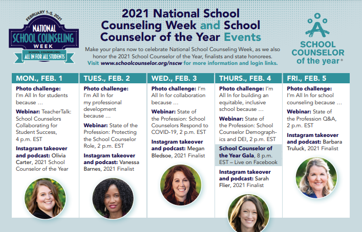 UCAeducation's tweet photo. Be sure to check out the webinars offered during #NSCW21. 

If you're interested in a career as a school counselor, visit our website at https://t.co/j1MzPuPf44 to learn more. #UCAteacherED #UCAcoe #UCAbears https://t.co/5YhesH8Bs4