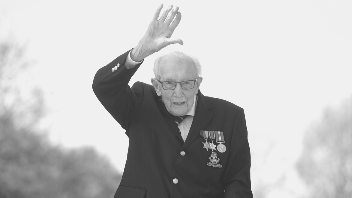 RIP Captain Sir Tom Moore. 1920-2021. A truly GREAT Brit.