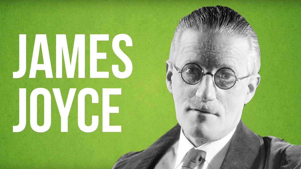 #JamesJoyce birthday