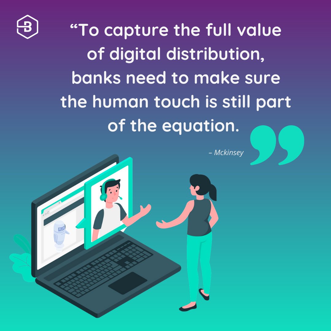 BankbuddyAi's tweet photo. Unlock the full potential of digital banking transformation with frictionless human + AI service.
Leverage AI, advanced analytics, & intelligent routing to offer proactive human assistance with automated agent handoff.
#AI #humanagent #banking #bankingtech #digitalbanking #CX https://t.co/HWyT7Rj4Sx