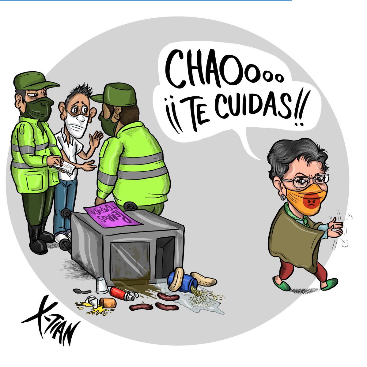 Santialarconu's tweet photo. Una genialidad que describe un abuso de autoridad.
@UnCaricaturista @PublimetroCol https://t.co/1pEkdXayRp