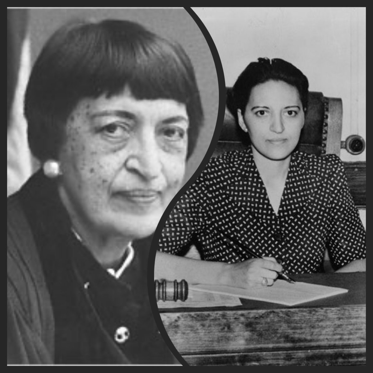 Jane Bolin, a graduate of Wellesley College became the first Black woman to graduate from Yale School of Law. In 1939, she became the first Black woman to become a judge. She ruled on family court cases. #BlackHistoryMonth    #BlackHerstory