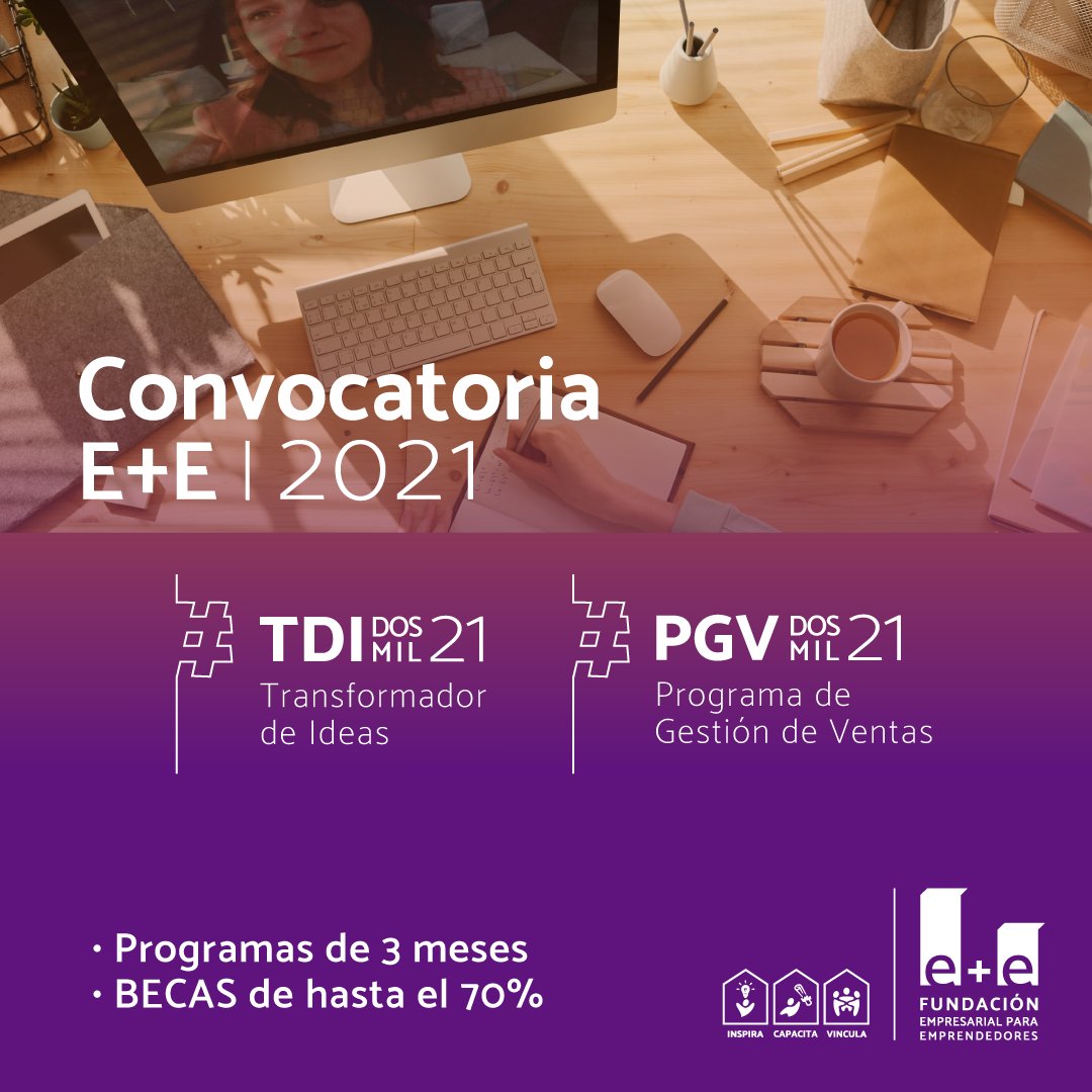 ¡@FundacionEmasE arranca el 2021 con toda🔥🤩! Chusmeá sus programas de #capacitación online de marzo, ¡podés cursar con hasta 70% de beca! 

ℹ Toda la Info e inscripciones en: fundacionemase.org