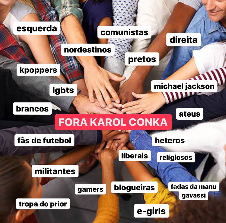 xLiButterfly's tweet photo. @Karolconka Ninguém esta julgando ela pela cor dela ou por ela ser mãe solteira, estamos julgando por conta das atitudes dela e do seu Mau-Caráter. https://t.co/HQbjX2fck4