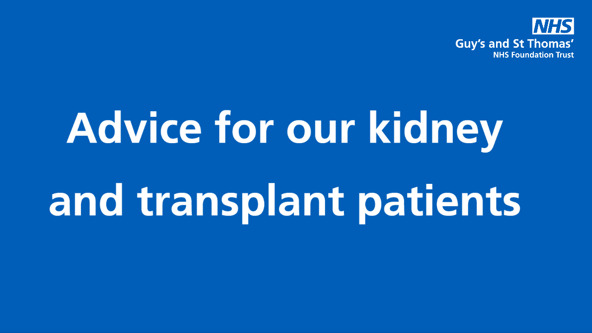 GSTTnhs's tweet image. Coronavirus vaccines have been carefully tested on tens of thousands of people and are now being given safely to adults with kidney disease, on dialysis or with a transplant.

Being vaccinated saves lives.

Visit the NHS website for more information bit.ly/39nedSL