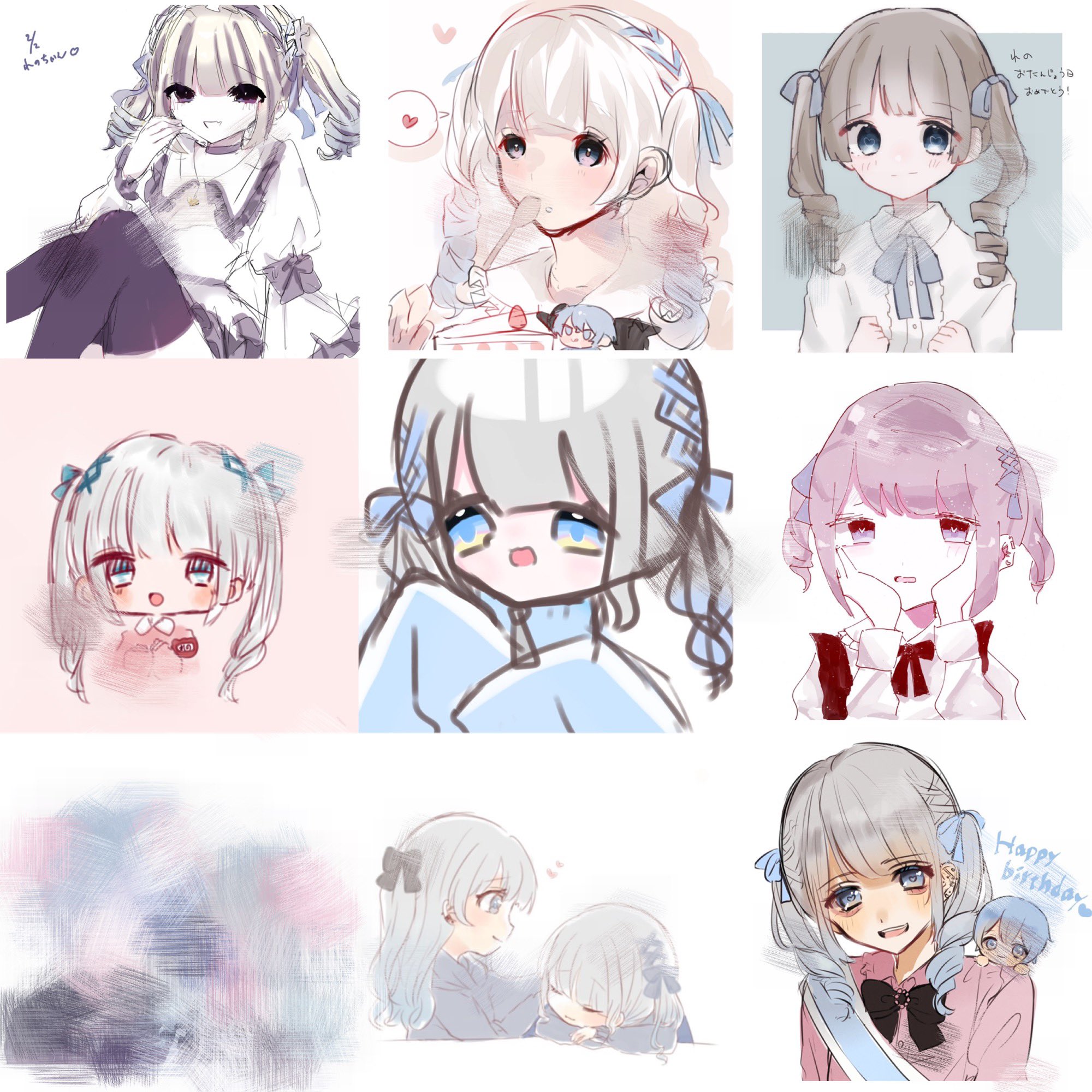 れのろん1000日@夢絵2枚載せた (@CO2_56n) / X