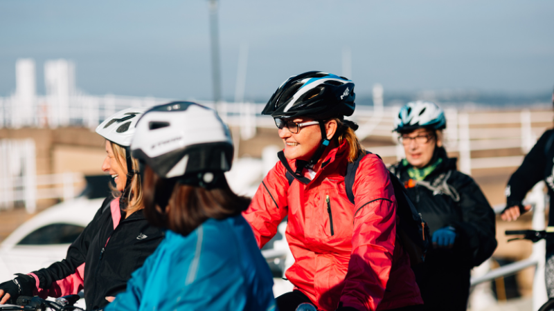 JerseySport's tweet photo. "I love it. I love being outdoors. I love being on my bike. I love meeting new women. I love getting fitter. I love being part of the Breeze tribe. It’s increased my confidence."😀🚴 Find out more: https://t.co/qxBZDoufbd #WinningThisWinter #MoveMoreJersey #FeelGoodFebruary❤️ https://t.co/xj9kIUvjTX
