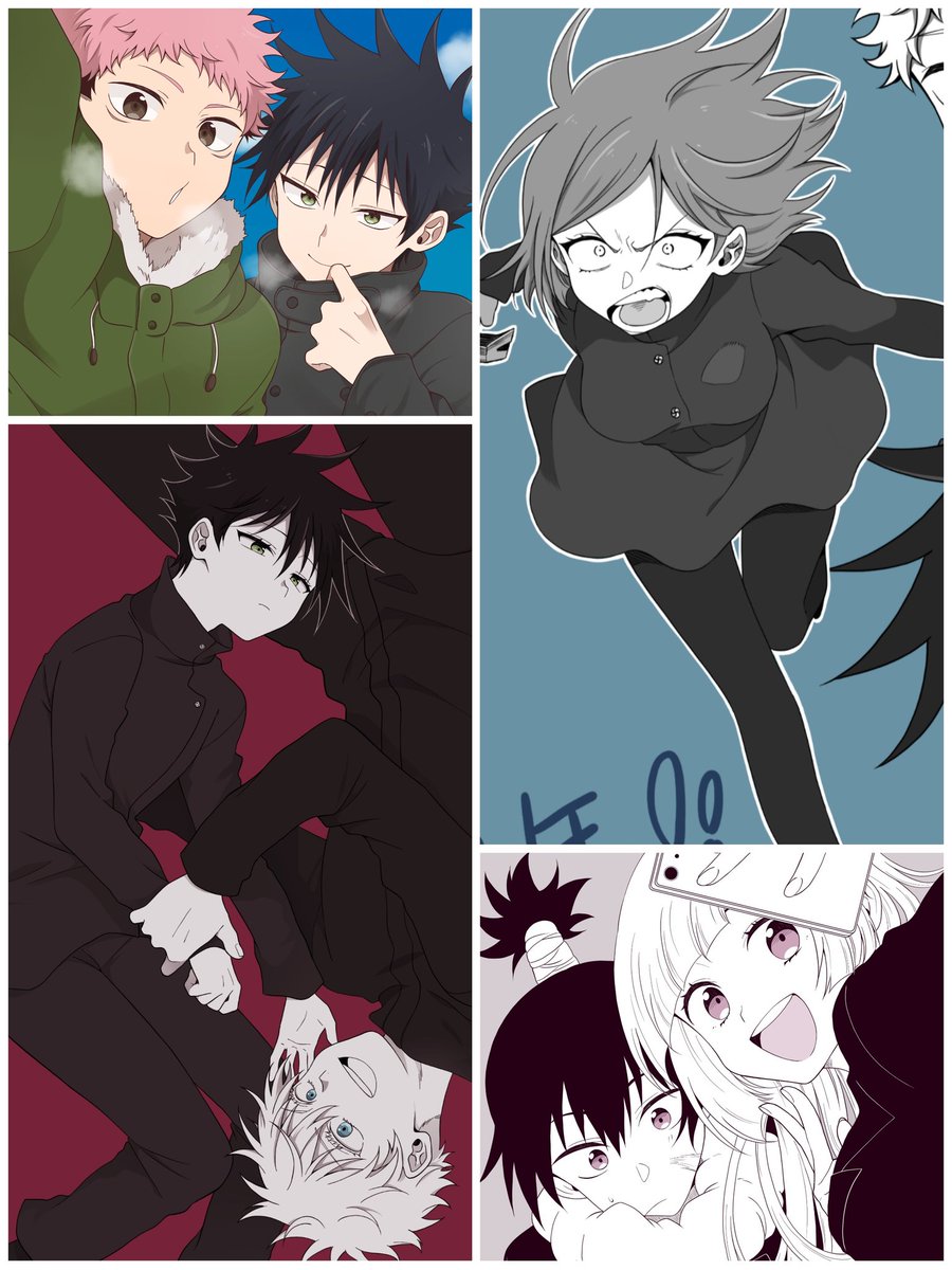 #呪術廻戦絵描きさんと繋がりたい
#呪術廻戦好きさんと繋がりたい 
恵最推しで右伏嗜んでます。
誰と絡めても美味しい恵は大変美味だと思ってます美味しい。
好きなタイプは細身の睫毛長いヒロイン系男子です。よろしくお願いします。
いいねとRTどちらも巡回させて頂きます^^* 